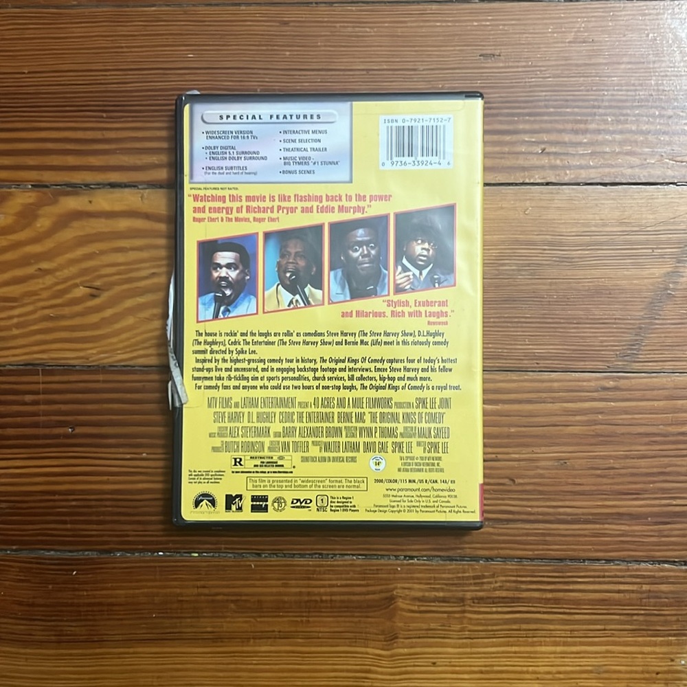The Original Kings of Comedy DVD - Picture 3 of 3